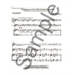 Tenting On The Old Camp Ground  With Guitar Or Piano Oboe, Flute Or Violin