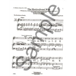 Horticultural Wife (Ed. Smith With Tenor Or Baritone Solo