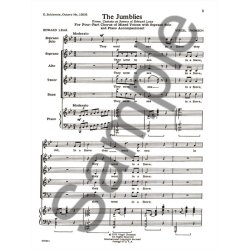 Jumblies W/soprano Solo & Piano Accompaniment
