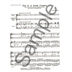 This Is A Great Country W/Pno