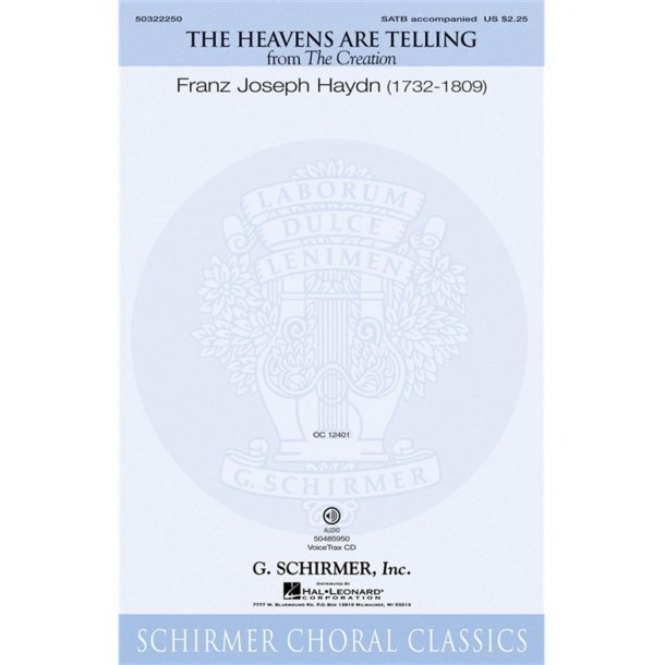 Heavens Are Telling From The Creation