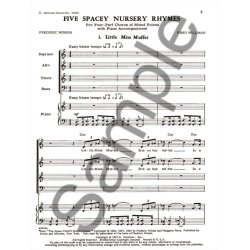 5 Spacey Nursery Rhymes W/Pno Acc