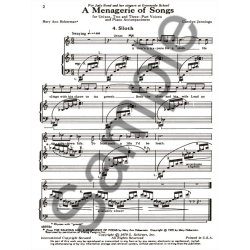 Sloth  Rhinoceros  Menagerie Of Songs