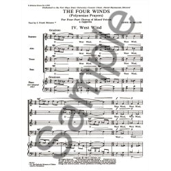 West Sind 4 Winds No4 - A Cappella