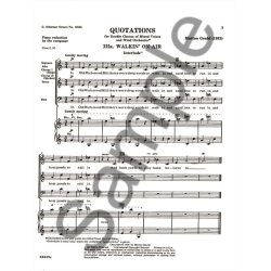 Walkin On Air From Quotationsssaattbb With Orchestra