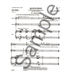 Ballads From Quotations With Orchestra
