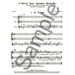 I Never Saw Another Butterfly