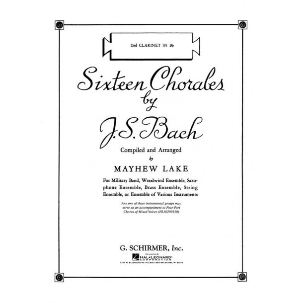 Sixteen Chorales