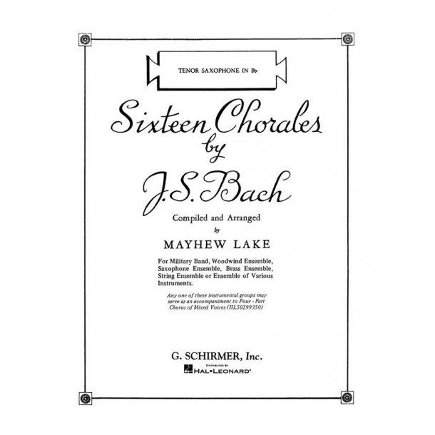 Sixteen Chorales