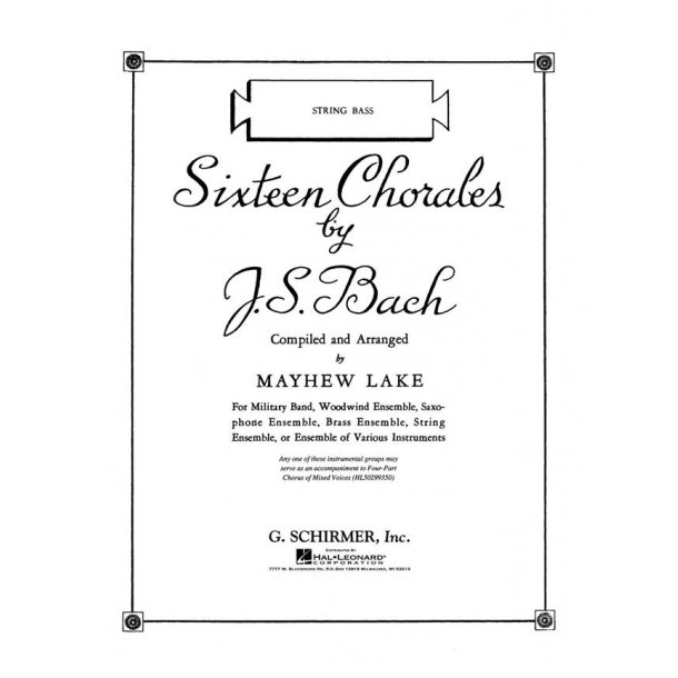 Sixteen Chorales