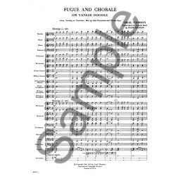 Fugue And Chorale On Yankee Doodle - Full Score