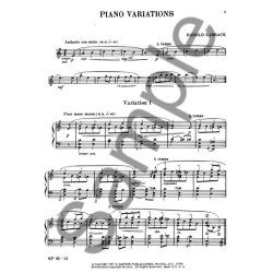 Piano Variations