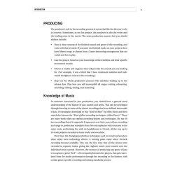 Producing and Mixing Contemporary Jazz (Book And DVD-Rom)