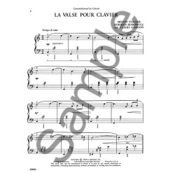 La Valse pour Clavier