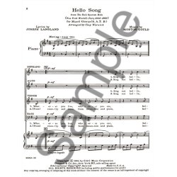 Hello Song Pno From The Bell System Ride