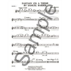 Fantasy on a Theme by Samuel Barber (ov. to The School for Scandal)