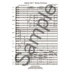 Minute Plus Waltz Rag Full Score
