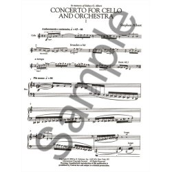 Concerto for Cello and Orchestra (Cello / Orchestra / Piano)