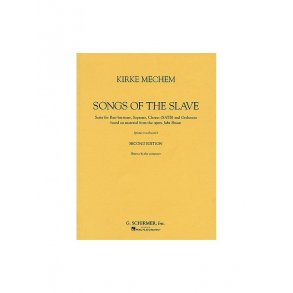 Songs Of The Slave Vocal Score