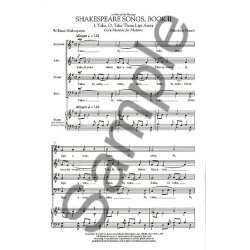 Matthew Harris: Shakespeare Songs Book 2