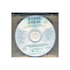The Second Book Of Tenor Solos - Piano Accompaniments (2CD)