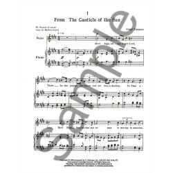 Virgil Thomson: Praises And Prayers