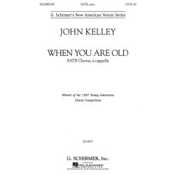 John Kelley: When You Are Old