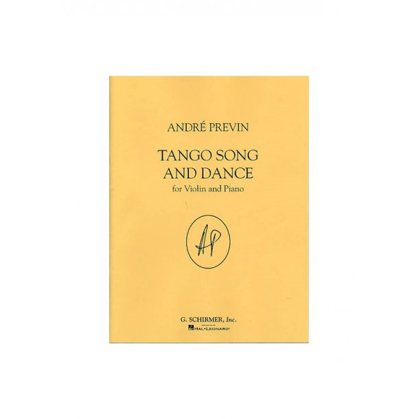 Andre Previn: Tango Song And Dance For Violin And Piano