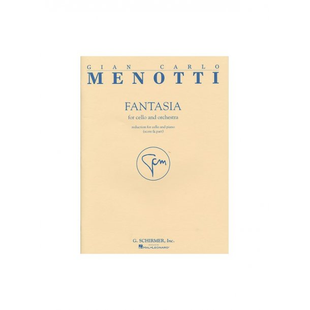 Menotti: Fantasia For Cello And Orchestra