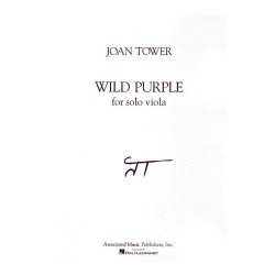 Joan Tower: Wild Purple For Solo Viola