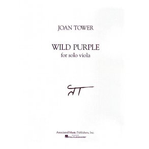 Joan Tower: Wild Purple For Solo Viola