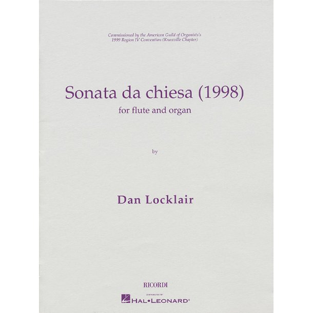 Sonata da Chiesa (1998) (Flute / Organ)
