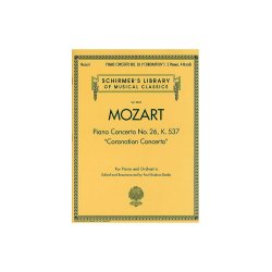 W.A Mozart: Piano Concerto No.26 In D 'Coronation' K.537 (2 Piano Score)