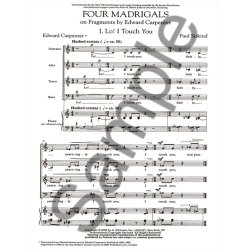 Paul Siskind: Four Madrigals