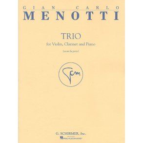 Gian Carlo Menotti: Trio (Score And Parts)