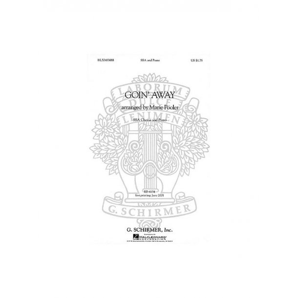 Goin' Away (Pooler) Ssa/Pf