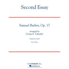 Samuel Barber: Second Essay Cb Full Set (Arranged For Concert Band)