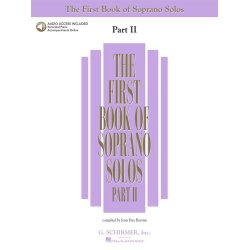 The First Book Of Soprano Solos - Part II (Book/Online Audio)