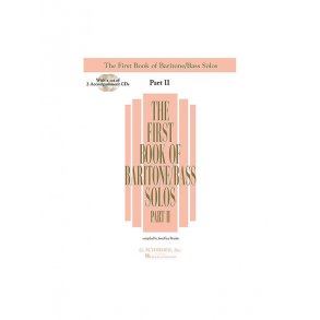 The First Book of Baritone/Bass Solos Book 2 (Bk/2CD)