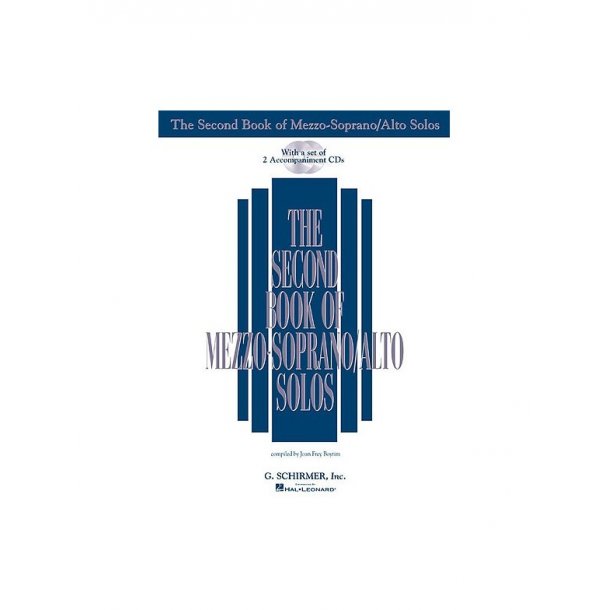 The Second Book of Mezzo-Soprano/Alto Solos (Book/2CDs)