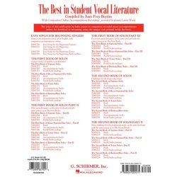 The Second Book of Baritone/Bass Solos