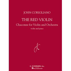 John Corigliano: The Red Violin, Chaconne For Violin And Orchestra (Violin/Piano)