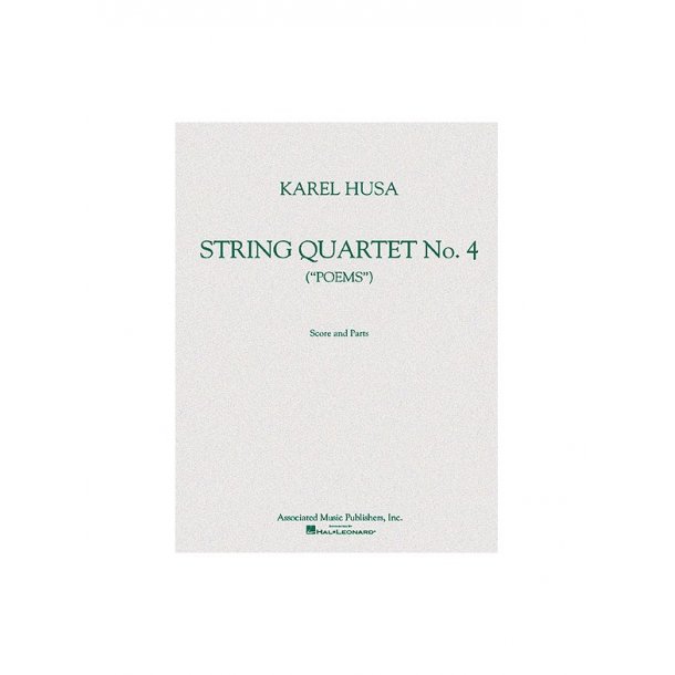 Karel Husa - String Quartet No. 4 (Poems)