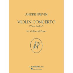 Andre Previn: Violin Concerto 'Anne-Sophie' (Violin/Piano)