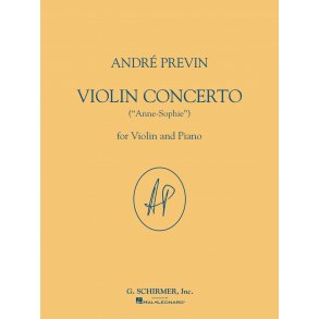 Andre Previn: Violin Concerto 'Anne-Sophie' (Violin/Piano)