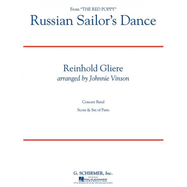 Reinhold Gliere: Russian Sailor's Dance (Arr. Johnnie Vinson)