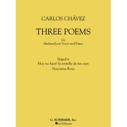 Carlos Ch&agrave;vez: Three Poems
