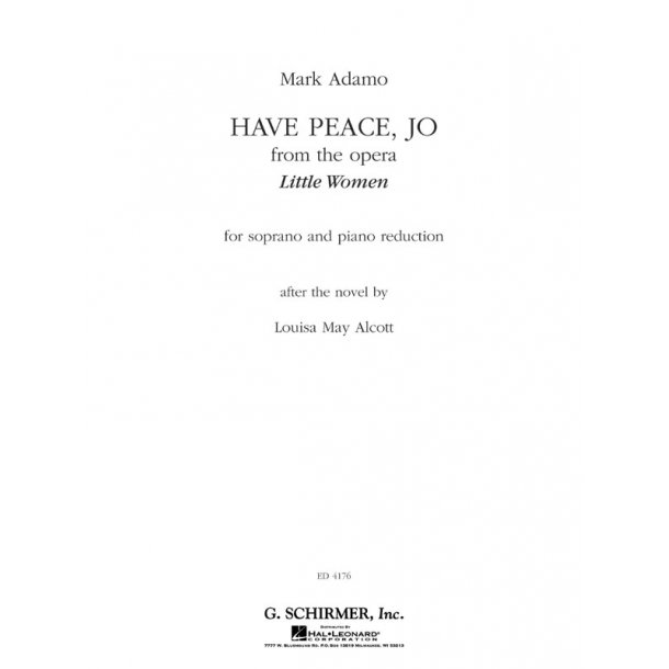 Have Peace, Jo - Adamo