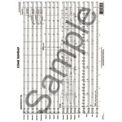 Come Sunday - Jazz Ensemble Score