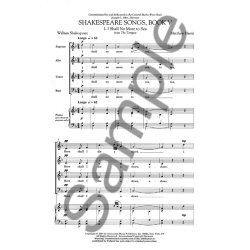 Matthew Harris: Shakespeare Songs Book 5